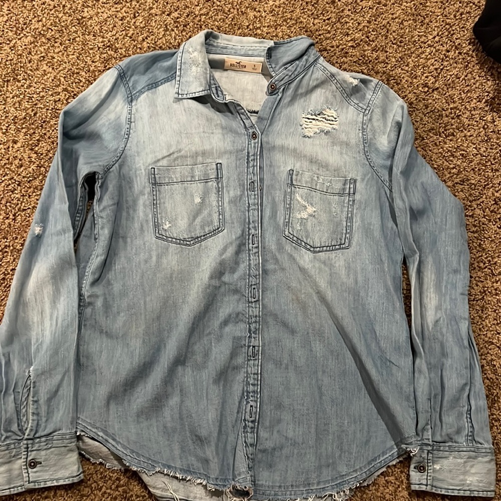 Women’s Hollister denim shirt